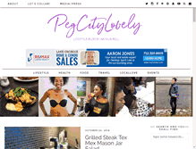 Tablet Screenshot of pegcitylovely.com